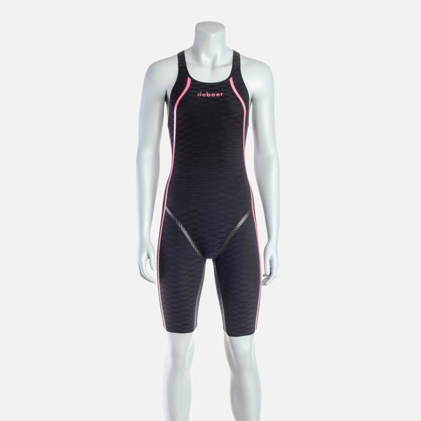 Women's 3DIUM Openback Tech Swim Suit - deboer wetsuits